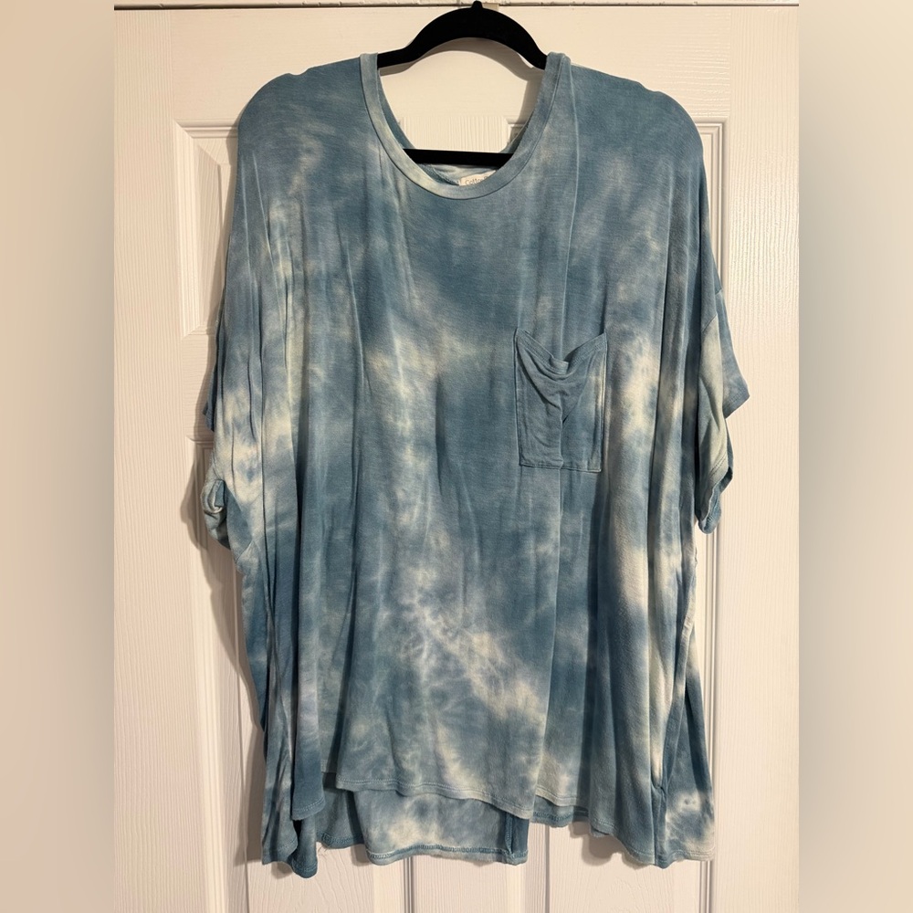 Cotton Bleu Top